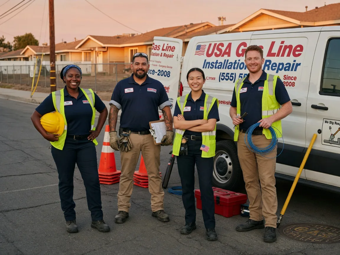 Gas Line Installation company in Mumford, TX